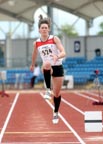 Emma Pringle (Gateshead) under-20 triple jump, Northern Championships, Sport City, Manchester